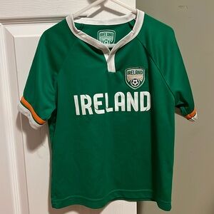 Ireland kids football (soccer) jersey